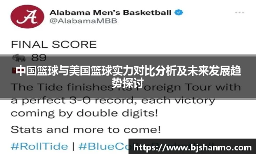 中国篮球与美国篮球实力对比分析及未来发展趋势探讨